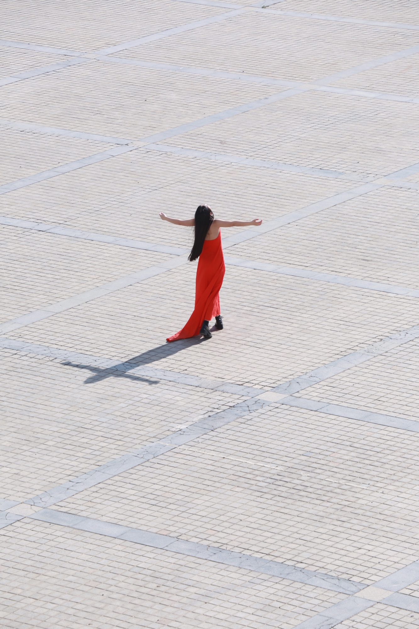 Objects IV. She opens her arms to hold a new beginning.